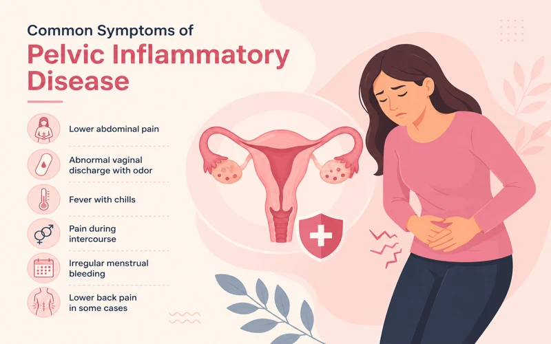 Symptoms of Pelvic Inflammatory disease
